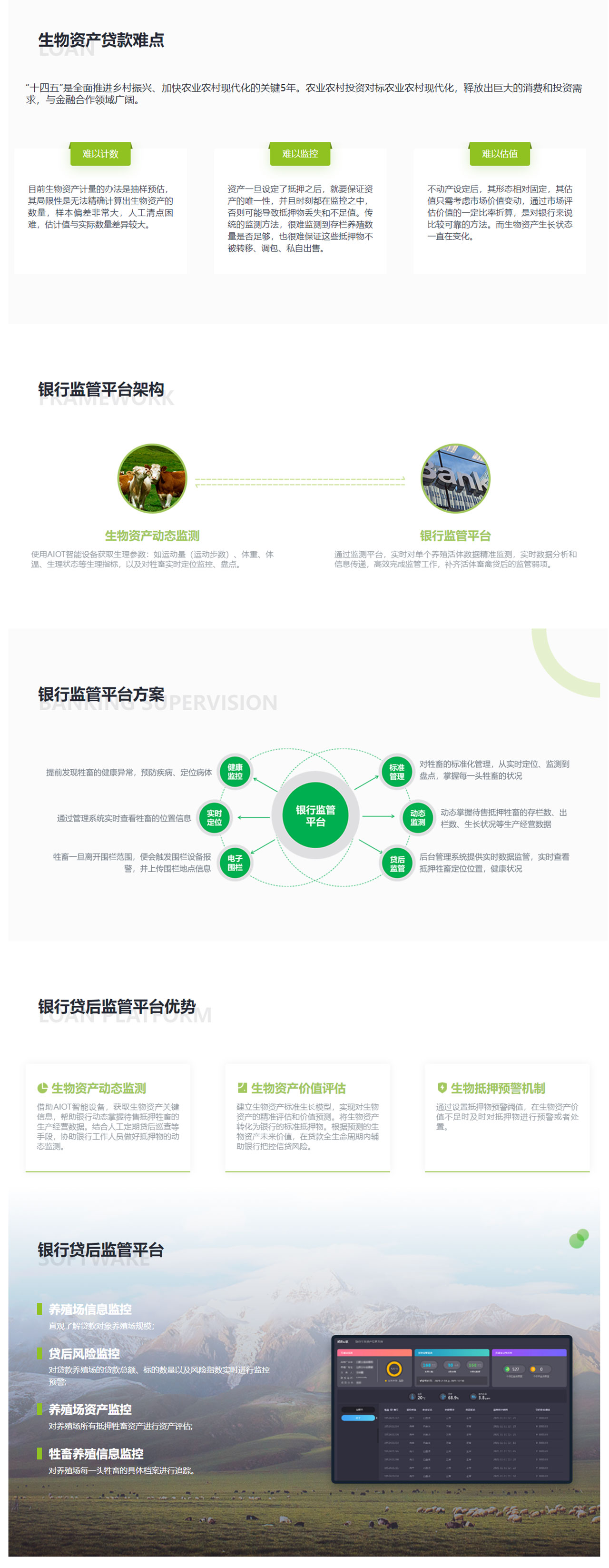 畜牧业银行贷后监管平台